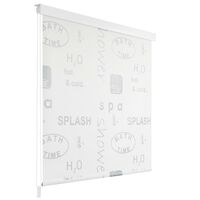 vidaXL rullo žalūzija dušai, 80x240 cm, Splash