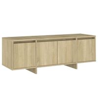 vidaXL TV skříňka dub sonoma 120 x 30 x 40,5 cm kompozitní dřevo