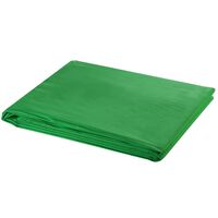 vidaXL Fotohintergrund ohne Ständer Baumwolle Grün 300x300 Chroma-Key
