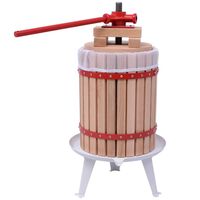 vidaXL manuālā vīna un sidra spiede, 18 L