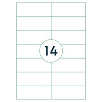 rillprint Etichette Autoadesive 105x42,4 mm 500 Fogli Bianchi