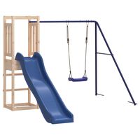 vidaXL Set da Gioco da Esterno in Legno Massello di Pino