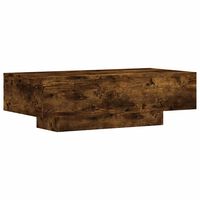 vidaXL Sohvapöytä savutammi 100x49,5x31 cm tekninen puu