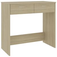 vidaXL Psací stůl dub sonoma 80 x 40 x 75 cm kompozitní dřevo