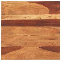 vidaXL Blat stołu, lite drewno akacjowe, 15-16 mm, 60x60 cm
