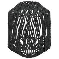 vidaXL Lamp Shade Black Ø23x28 cm Iron and Paper