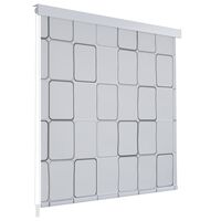 vidaXL Shower Roller Blind 140x240 cm Square