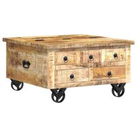vidaXL sofabord 70x70x40 cm ru mangotræ