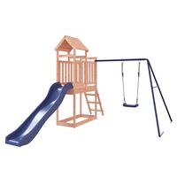 vidaXL Set da Gioco da Esterno in Legno Massello di Douglas