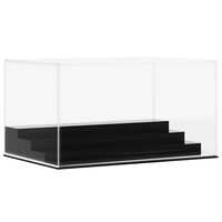 vidaXL Vitrine transparant 24x16x13 cm acryl
