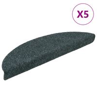 vidaXL Samolepicí nášlapy na schody 5 ks zelené 56x17x3 cm vpichované