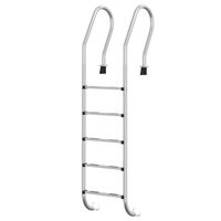 vidaXL Uima-allastikkaat 54x38x211 cm 304 ruostumaton teräs