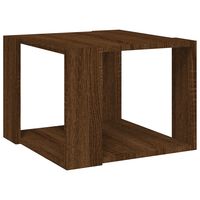 vidaXL Stolić za kavu boja smeđeg hrasta 40x40x30 cm konstruirano drvo