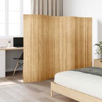 vidaXL Paravan de cameră, natural, 250 x 165 cm, bambus