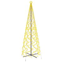 vidaXL Julgranskon varmvit 1400 LEDs 160x500 cm