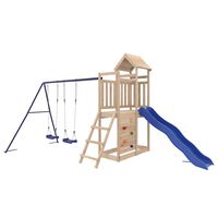 vidaXL Set da Gioco da Esterno in Legno Massello di Pino