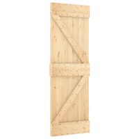 vidaXL Door NARVIK 70x210 cm Solid Wood Pine