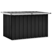 vidaXL Puutarhan varastoarkku antrasiitti 109x67x65 cm