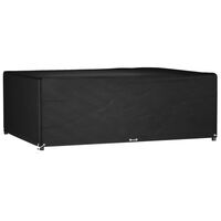 vidaXL Покривало за градински мебели 12 капси 270x180x90см правоъгълно