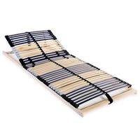 vidaXL 7 zónás 42 léces ágyrács 70 x 200 cm