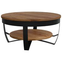 vidaXL Konferenční stolek 65 x 65 x 32 cm masivní akáciové dřevo