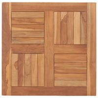 vidaXL Mizna plošča iz trdne tikovine 60x60x2,5 cm
