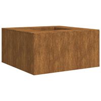 vidaXL Ohniště 60 x 60 x 30 cm cortenová ocel