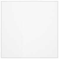 vidaXL Bordsskydd matt 70x70 cm 2 mm PVC