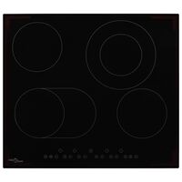 vidaXL Керамичен плот с 4 котлона, сензорен контрол, 6600 W