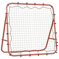 vidaXL acél és PE állítható visszapattanó focikapu 96 x 80 x 96 cm