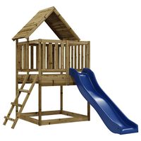 vidaXL Set da Gioco da Esterno in Legno di Pino Impregnato
