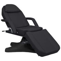 vidaXL fekete masszázsasztal 180 x 62 x (86,5-118) cm