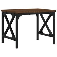 vidaXL Druckerständer Braun Eichen-Optik 40x30x31 cm Holzwerkstoff