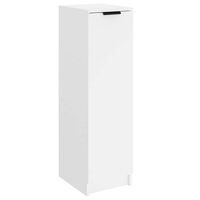vidaXL Botník bílý 30 x 35 x 100 cm kompozitní dřevo