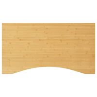 vidaXL Bureaublad 110x60x4 cm bamboe