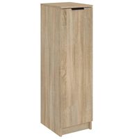 vidaXL Botník dub sonoma 30 x 35 x 100 cm kompozitní dřevo