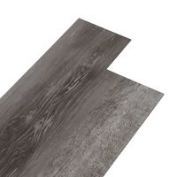 vidaXL PVC-lattialankut 5,02 m² 2 mm itseliimautuva raidallinen puu