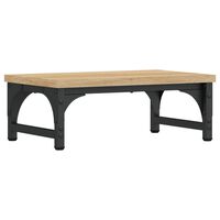 vidaXL Monitorständer Sonoma-Eiche 37x23x14 cm Holzwerkstoff