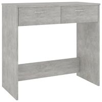 vidaXL Psací stůl betonově šedý 80 x 40 x 75 cm kompozitní dřevo