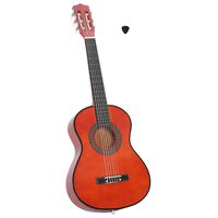 vidaXL Classical Guitar for Beginner and Kid 1/2 34" Basswood