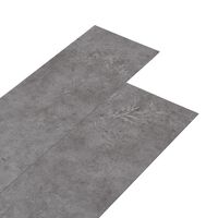 vidaXL betonszürke 2 mm-es öntapadó PVC padlóburkolat 5,02 m²