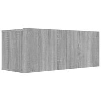vidaXL TV-Schrank Grau Sonoma 80x30x30 cm Holzwerkstoff