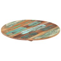 vidaXL Okrągły blat stołu, 40 cm, 15-16 mm, lite drewno odzyskane