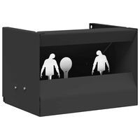 vidaXL Schietkast magnetisch met targets 4+1 zombieontwerp