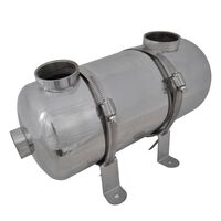 Výměník tepla pro bazén 355 x 134 mm 40 kW