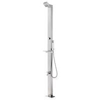 vidaXL rozsdamentes acél kerti zuhany 220 cm
