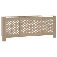 vidaXL MDF lämpöpatterin suoja 205 cm