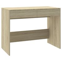 vidaXL Psací stůl dub sonoma 101 x 50 x 76,5 cm kompozitní dřevo