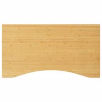 vidaXL Bureaublad 100x60x1,5 cm bamboe
