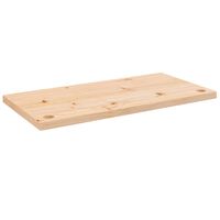 vidaXL Blat de birou, 80x40x2,5 cm, lemn masiv de pin